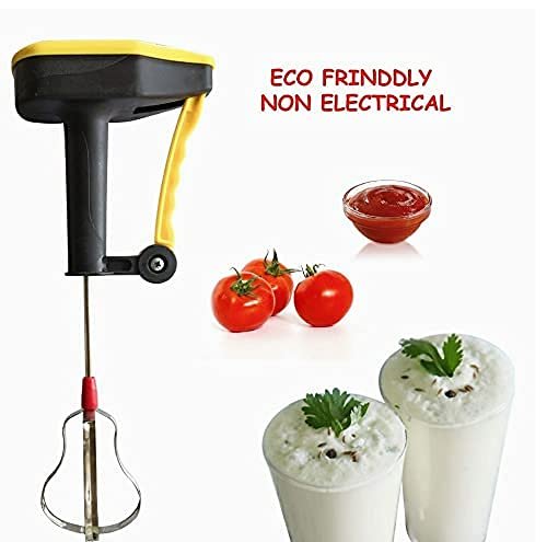 Hand Blender Manual Whisker and Churner for Multi Purpose use Like Egg & Cream Beater, Milk Shake Maker, Lassi, Butter Milk Mixer