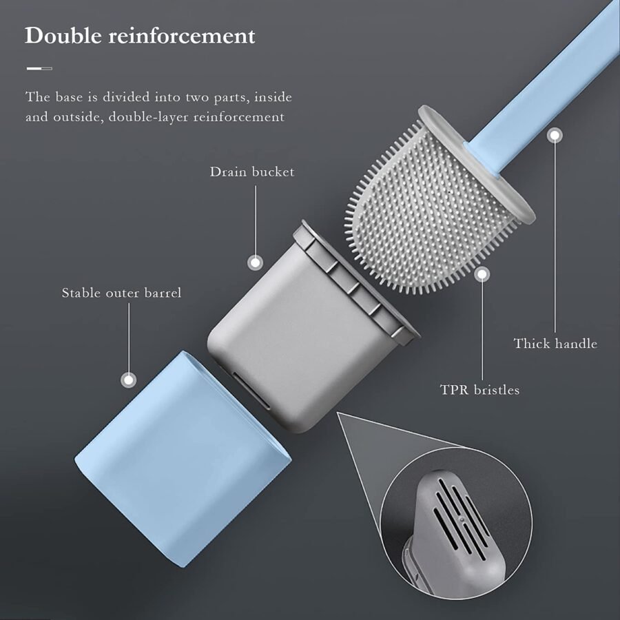 silicone toilet brush, silicone toilet brush with holder, silicone toilet brush with holder stand, silicone toilet brush black, silicone toilet brush with long handle, silicone toilet brush with slim holder, toilet brush with stand, toilet brush cleaner, toilet brush holder wall mounted