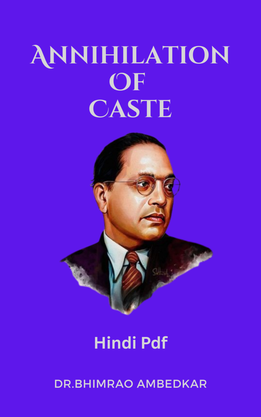 Annihilation Of Caste Pdf Hindi Jati Ka Vinash jaat paat ka vinash