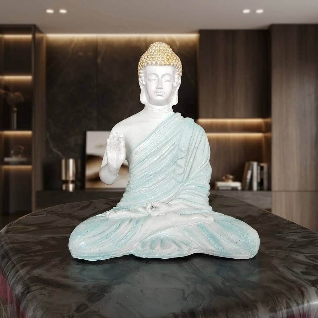 white buddha statue, meditation buddha statue, white resin buddha statue, sitting buddha showpiece, decorative buddha idol, spiritual buddha sculpture, buddha statue for living room, zen buddha decor, luxury buddha showpiece, office desk buddha idol, modern home decor, peaceful buddha statue, White Buddha Statue for Home Decor, Meditation Buddha Statue, White Resin Buddha Statue, Sitting Buddha Showpiece, Decorative Buddha Idol, Buddha Statue for Living Room, Spiritual Buddha Sculpture, Zen Buddha Decor, Buddha Idol for Office Desk, Luxury Buddha Showpiece