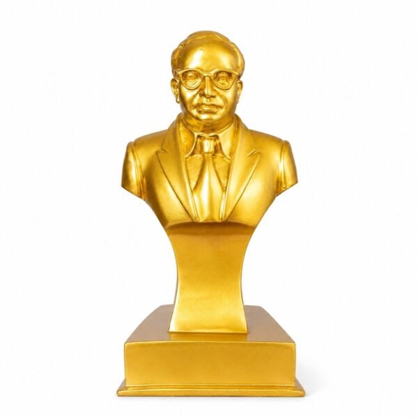 Dr BR Ambedkar Bust Statue, Golden Ambedkar Bust, Babasaheb Ambedkar Bust Statue, Ambedkar Bust Showpiece, Golden Dr BR Ambedkar Statue, Ambedkar Statue for Home Decor, Dr Ambedkar Decorative Showpiece, Ambedkar Bust for Office, Resin Ambedkar Bust Statue, Ambedkar Table Decor, Babasaheb Ambedkar Home Decor, Golden Ambedkar Idol, Ambedkar Murti for Home, Ambedkar Gift Item, Dr BR Ambedkar Desk Decor