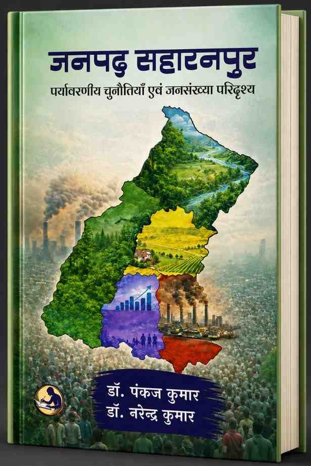 Janpad Saharanpur | जनपद सहारनपुर | Environmental Challenges & Population Scenario | Research Book 8 Janpad Saharanpur, जनपद सहारनपुर, Janpad Saharanpur Book, जनपद सहारनपुर पुस्तक, Janpad Saharanpur Research Book, Saharanpur Research Book, Janpad Saharanpur Environment, सहारनपुर पर्यावरण, Janpad Saharanpur Population Study, सहारनपुर जनसंख्या अध्ययन, Environmental Challenges, पर्यावरणीय चुनौतियाँ, Population Scenario, जनसंख्या परिदृश्य, Saharanpur Regional Study, सहारनपुर क्षेत्रीय अध्ययन, Hindi Research Book, हिंदी शोध पुस्तक, Janpad Saharanpur Geography, सहारनपुर भूगोल